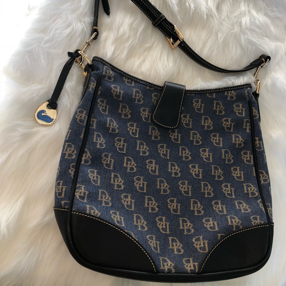 Dooney and Bourke Denim Cross Body Bag